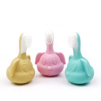 2019 baby toothbrush baby infant training and teether holder kids toothbrush